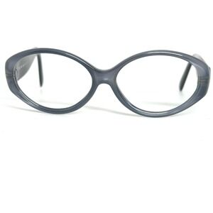 Fratelli Lozza 589 84F Oval Eyeglasses Frames Blue Grey Made Italy 56-15 21819